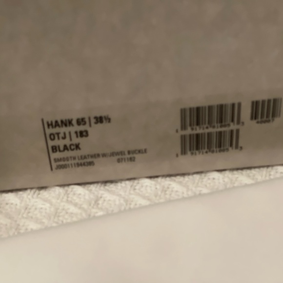 Jimmy Choo: Hank 65 boots : Black - Picture 9 of 14